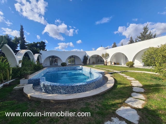 une villa avec piscine à louer à Hammamet