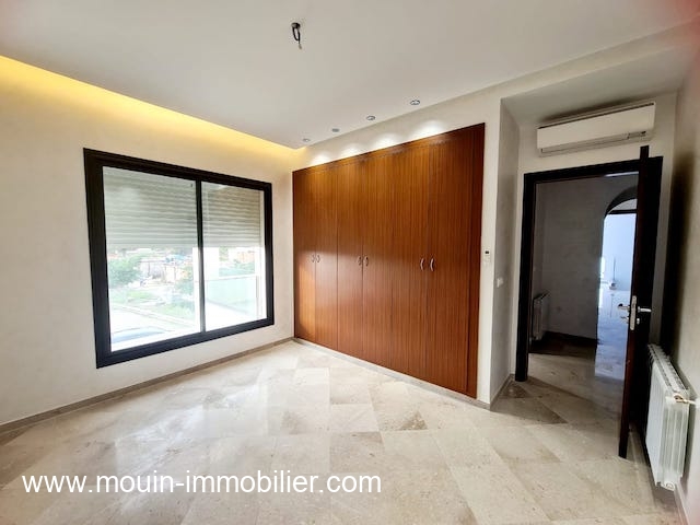 étage de villa à louer à yasmine hammamet chambre 