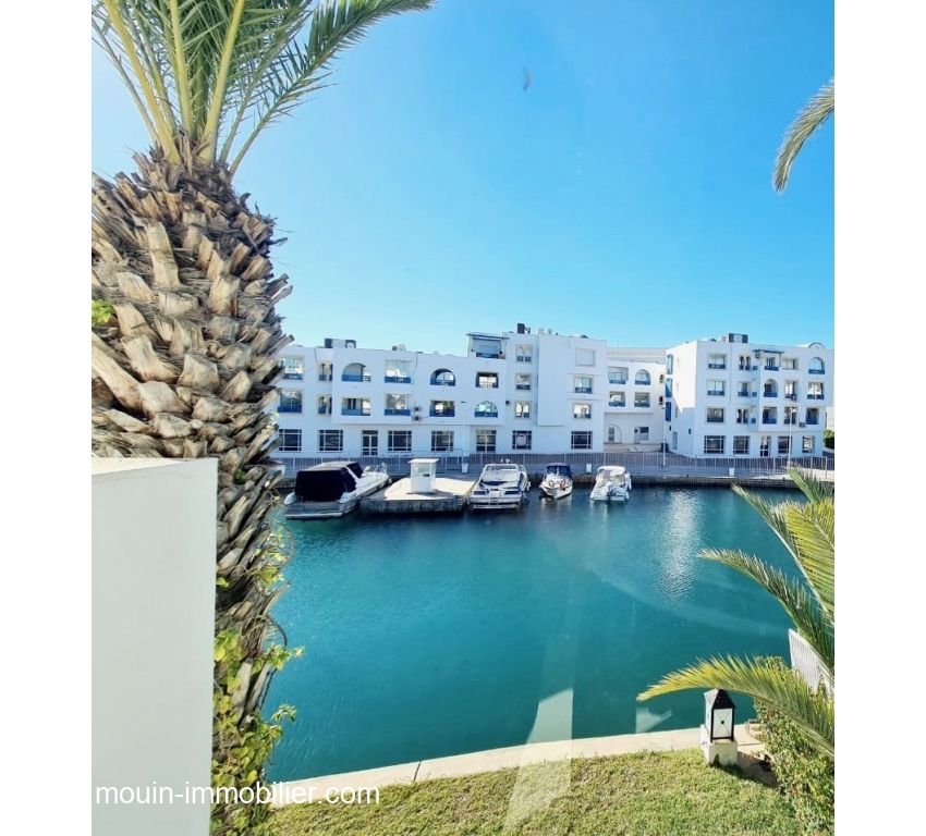 villa à vendre sur le canal de la marina yasmine hammamet