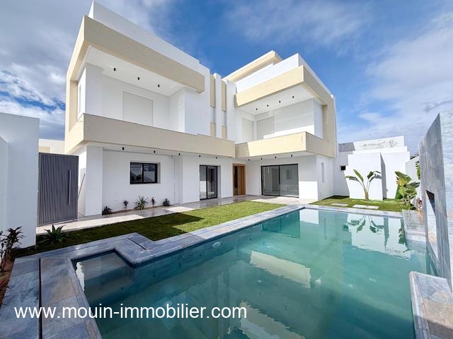villa avec piscine à vendre à hammamet