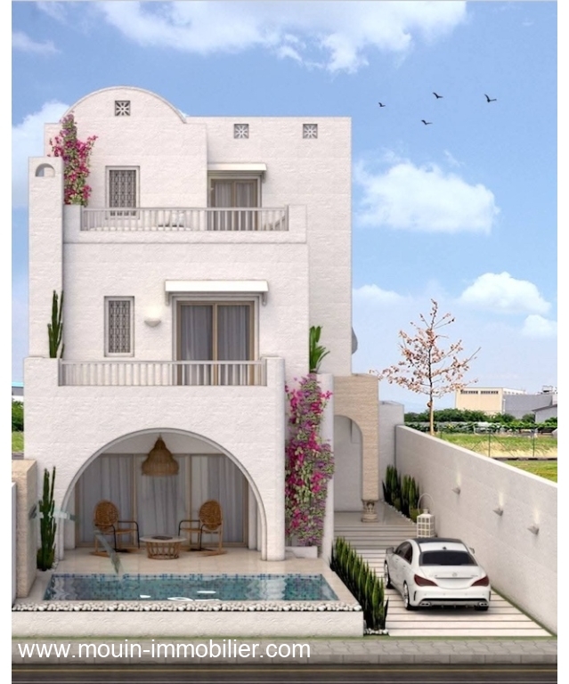 villa moderne à vendre à Hammamet