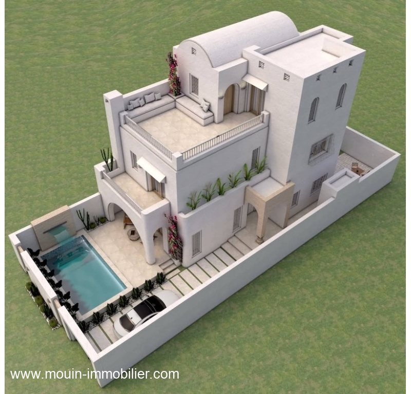 Villa neuve à vendre à Hammamet 